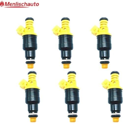 New 6pcs Fuel Injector Nozzle For Japan Car 147 155 156 164 2.5 3.0 V6 24V OEM:0280150702