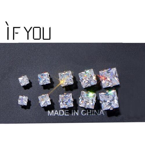 Женские серебрянные серьги IF YOU China At AliExpress