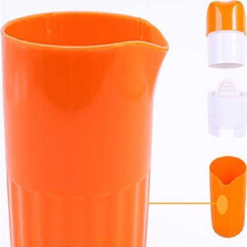 JOYLIVE 300ml Child Healthy Life Potable Manual Citrus Juicer Orange Lemon Fruit 100% Original Orange Juice Cup