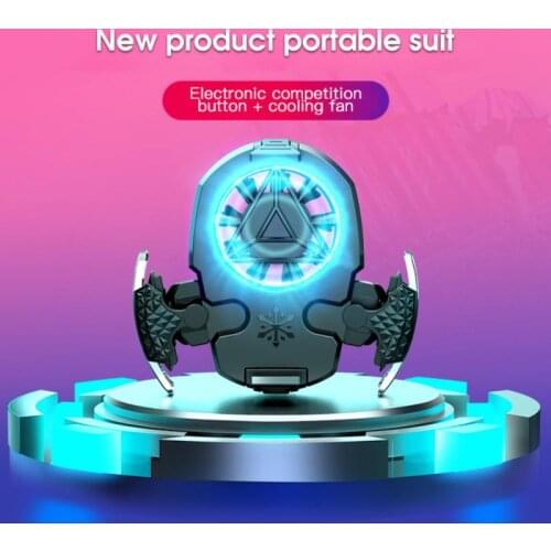 Mobile Phone USB Game Cooler System Cooling Fan Gamepad Holder Stand Radiator Cooling Ice Clip Shooter Controller For All phone