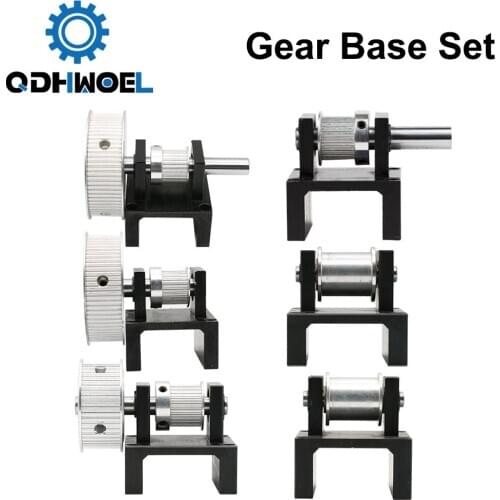 Gear Base Set Machine Mechanical Parts for Co2 Laser Engraving Cutting Machine