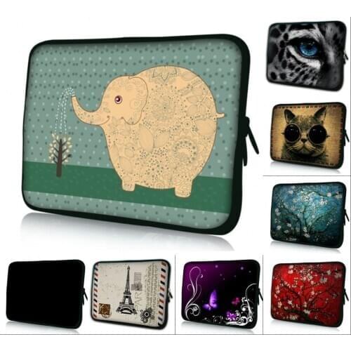 7 10.1 11.6 12 13.3 14 17.3 15.4 15.6 inch Neoprene Laptop Bag Pouch Cover Tablet Mini PC Case For Lenovo HP ASUS Acer