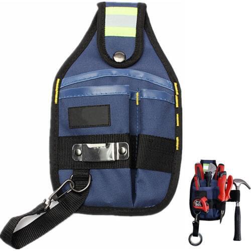 2018 New Electrician Waist Pocket Tool Belt Pouch Bag Screwdriver Utility Holder Waist Pockets useful top Worldwide sale