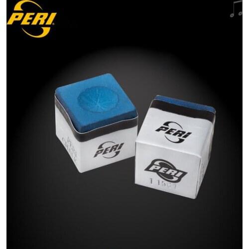 PERI Official Store 2 Pieces 2pc PERI Oily Billiard Chalk Blue Accessories Billiard Player Professional Billiard Chalk Pool Cue