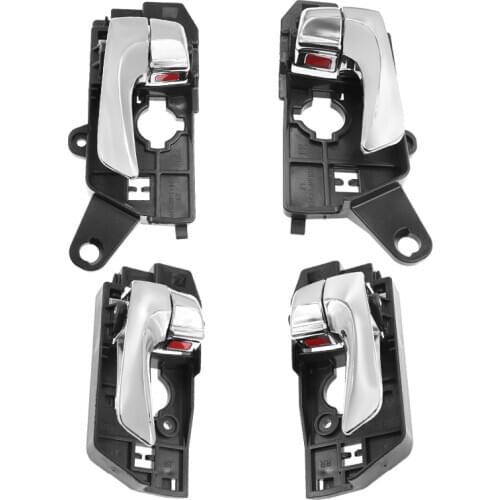Front Rear Left Right Interior Inner Door Handle for Sonata NF 2008-2010 82610-3K520 & 82620-3K520 & 83610-3K520 & 83620-3K520