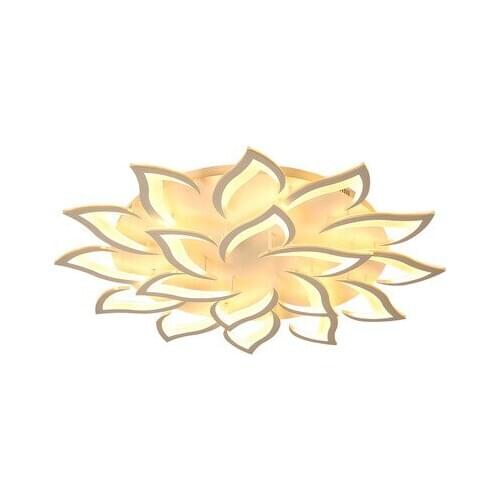 APP RC Modern LED Ceiling Chandelier Fixtures Kitchen Lights For Dining Living Room Decor Lamps With Remote Dimmable