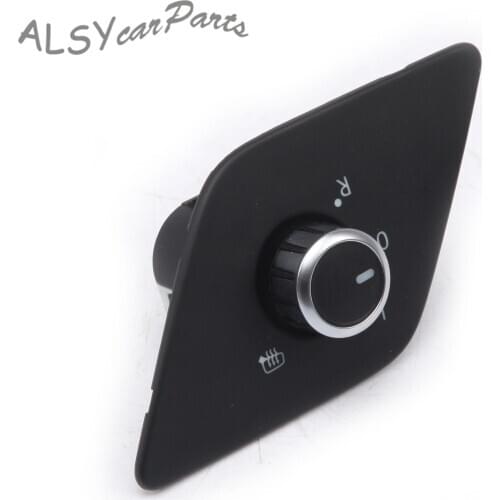YIMIAOMO Mirror Control Switch Knob With Auto Fold & Heat Wing Mirror Adjust Switch For VW Jetta NCS 16D 959 565 C 5C7959565F