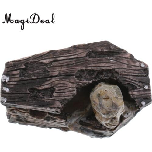 Resin Zombie Miniature Coffin Mummy Figurine Craft Sandplay Sand Table Props