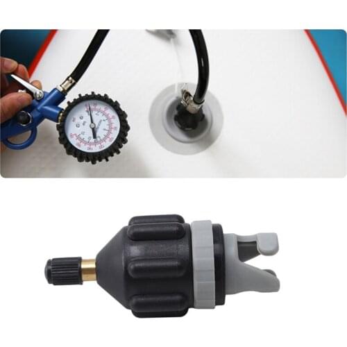Conventional Rowing Boat Air Valve Adaptor Board Kayak Pump Adaptor Inflatable Air Valve Attachment Kayak Accessory Parts