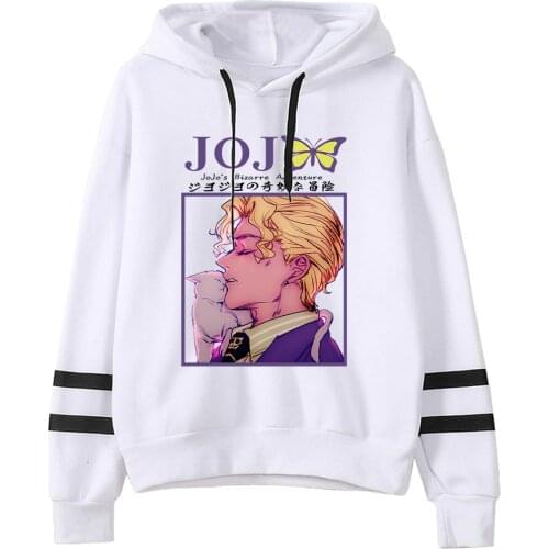 Jojo Bizarre Adventure Graphic Unisex Fashion Long Sleeve Casual Harajuku Sweatshirt