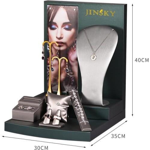 New Jewelry Display Props Window Display Stand Ring Necklace Earrings Jewelry Counter Display Props