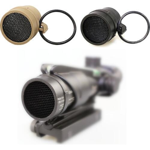 Tactical ACOG Scope Killflash Cover Cap Lens Protector Hunting Airsoft Gun Rifle Optic Accessories Red Dot Sight Kill Flash