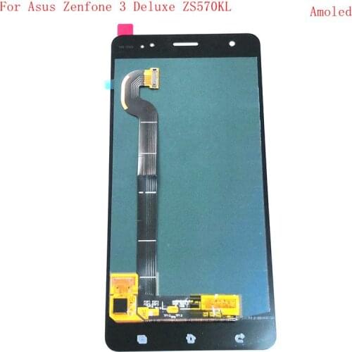 Original 5.7" For Asus Zenfone 3 Deluxe ZS570KL Lcd screen digitizer touch glass full set Z016D