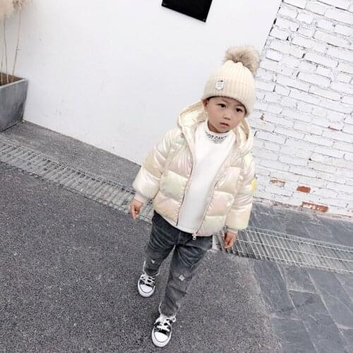 Winter Parkas Jacket Childrens Clothing for Boys Girls Baby Clothes Thicken Top Jacket Toddler Kids Cotton Clothes Hooded Coat
