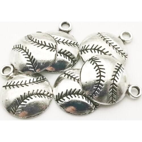 10pcs Fashion Jewelry Pendant Cute Tennis Alloy Model DIY Handmade Men Women Athletes Souvenir Gift Bag Charm Sorority Creative