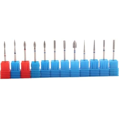 12models Manicure Tools High Quality Emery Grinding Head Remove Dead Skin of Phototherapy Nail Grinding Manicure Art Decoration