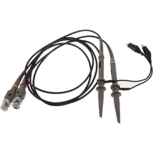 2 Pack P6100 100 MHz Oscilloscope Probe 10:1 and 1:1 Switchable for Rigol Atten Owon Siglent