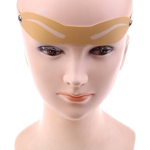 5pcs Practice Eyebrow Stencil Embroidering Eye Brow Tattoo Makeup Eyebrow Practice Skin Eyebrow Design Tools For Beginners