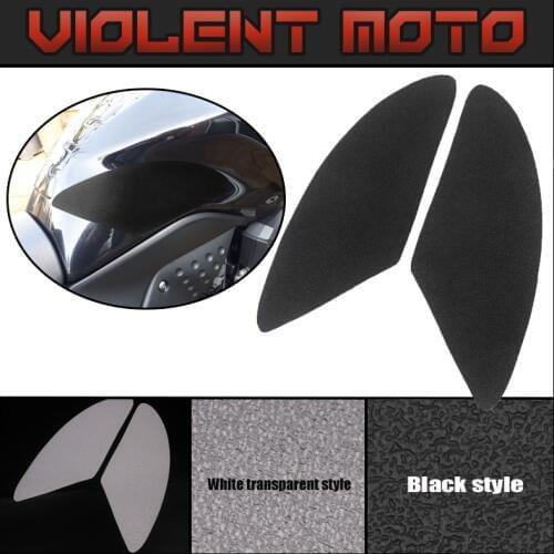 For TRIUMPH THRUXTON 2004-2013 THRUXTON Steve McQueen SE 2012 Motorcycle Accessories Tank Pad Side Gas Knee Grip Stickers