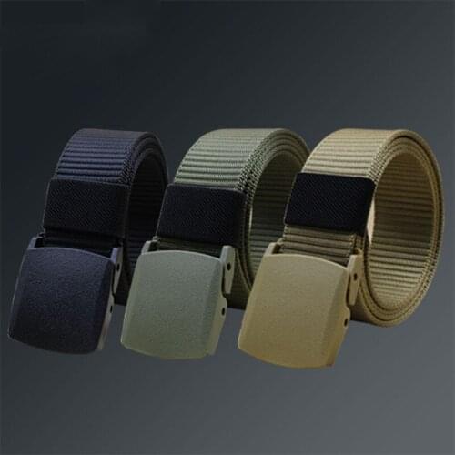Q Army Tactical Belt Training Ceintures Military Waist Strap120CM Automatic Buckle Cummerbunds Outdoor Sport Nylon Men Waistband