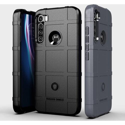 Armor Case For Motorola Moto One Fusion Plus Hyper Action Vision One Pro Zoom Power 2 Case Soft Silicone Heavy Duty Fitted Cover