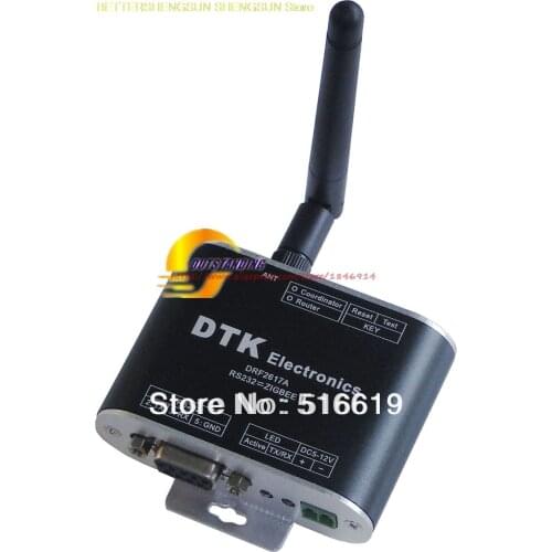 RS232 turn ZigBee wireless module - 1.6 km transmission, CC2530 chip, DRF2617A