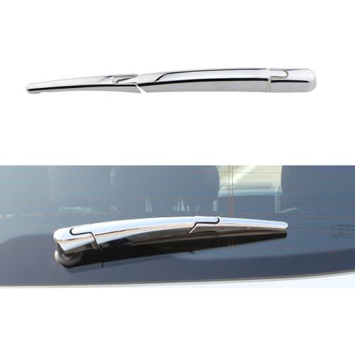 Carmilla Car Accessories for Nissan Juke 2015 - 2018 Automobile ABS Chrome Plated Rear Wiper Cover Wiper Sticker Car Styling