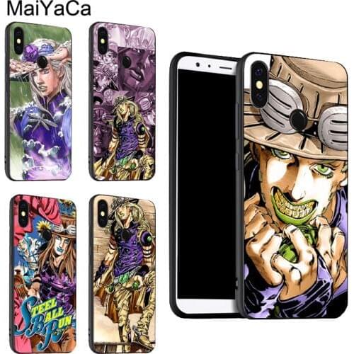 Gyro Zeppeli Jojo Steel Ball Run For POCO X3 F2 Case For Redmi Note 9 Pro 8 7 8T 9S 9A 9C For Mi Note 10 Lite 9T A3 Coque
