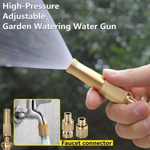 Home Garden High-Pressure Car Wash Hose Cleaning Water Gun adjustable Washing machine faucet quick connector conversion head