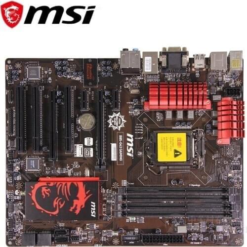 For MSI B85-G43 GAMING Motherboard LGA 1150 DDR3 For Intel B85 B85M Desktop Mainboard SATA III USB3.0 PCI-E X16 3.0 Used