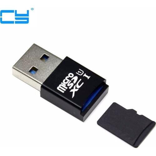 5PCS White or Black Mini Size 5Gbps Super Speed USB3.0 USB 3.0 to Micro SD SDXC TF Card Reader Adapter