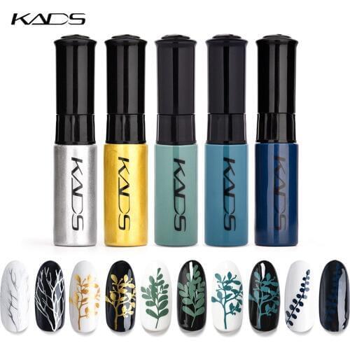 Nail Stamping Polish Set 7ml Colorful Plate Printing Varnish Nail Art Printing Polish Kit for Tamplate Gold Silver varnish