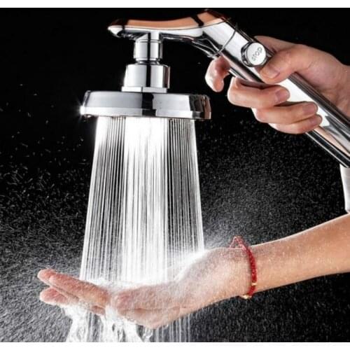 Bathroom Shower Head Adjustable Shower Head Hand Shower High Pressure Water Saving One Button To Stop Water Shower Heads