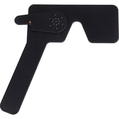 New 1pc Lorgnette Occluder Multi 17 Pin Hole Hand Occluder Optometry Instrument Tool Sleeping Care