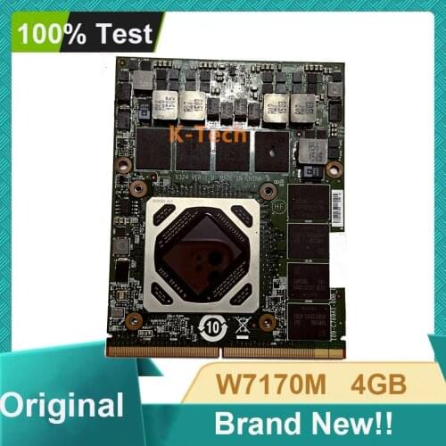 Original 109-C769A1-00B-02 05WHCD for W7170M R9 M390X Laptop Video Card 4G GPU VGA for Dell Precision 7710 7720 Fully Tested
