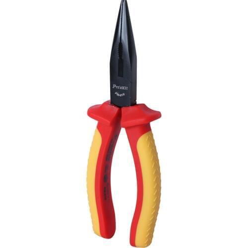 Proskit PM-919 Proskit VED 1000V Insulated Long Nose Plier (170mm) Cable Cutter Electrician Wire Stripper Multi Manual Tool