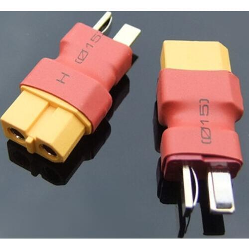 Change-over Plug Connector XT60 Female Head Turn to Male T Plug DIY Car Aircraft Model Adapter Plug Connectors XT60-gm