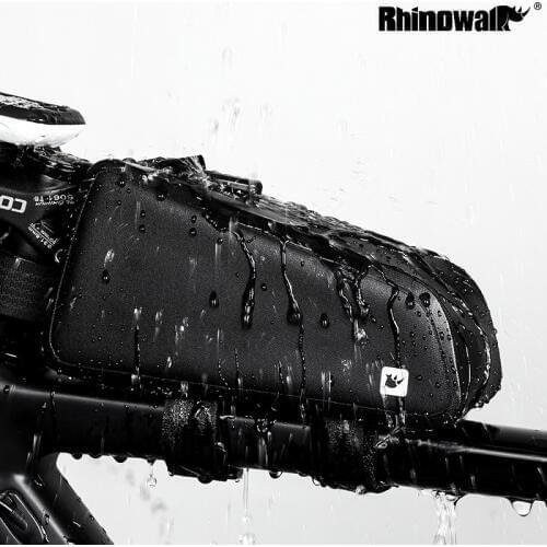 Rhinowalk 2018 Bicycle Top Tube Bag Cycling Front Beam Mount Pannier Road Bike Frame Tube Storage Pouch Bicicleta Triathlon Bag