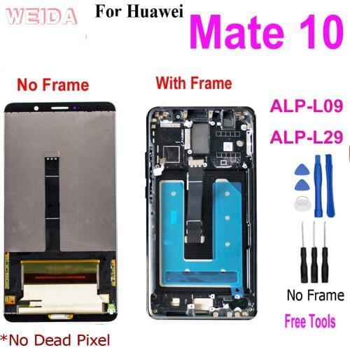 5.9" AAA+ LCD for Huawei Mate 10 LCD Display Touch Screen Digitizer Assembly for Huawei Mate 10 LCD Screen ALP L09 L29