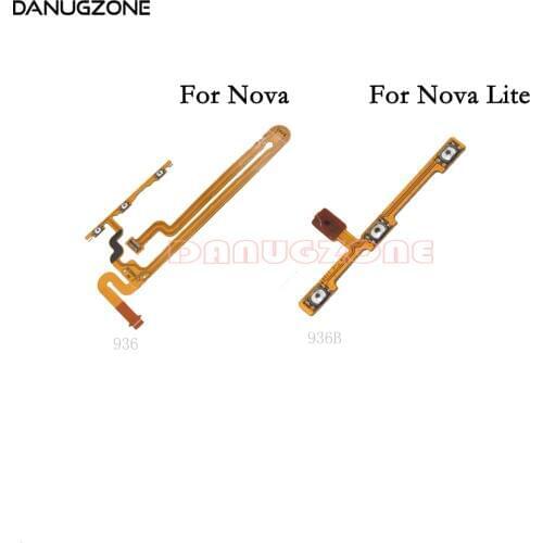 10PCS/Lot For Huawei Nova Lite Power Button Switch & Volume Up / Down On / Off Button Flex Cable