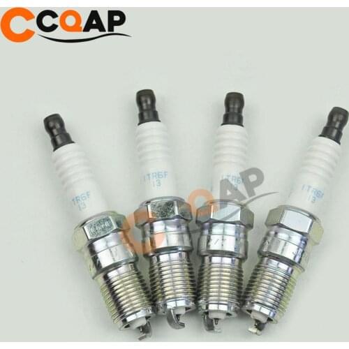 4pieces/lot Iridium spark plugs L3Y4-18-110 ITR6F-13 FOR MAZDA 3 6 FIESTA FOCUS MONDEO VOLVO S40 V40 C30