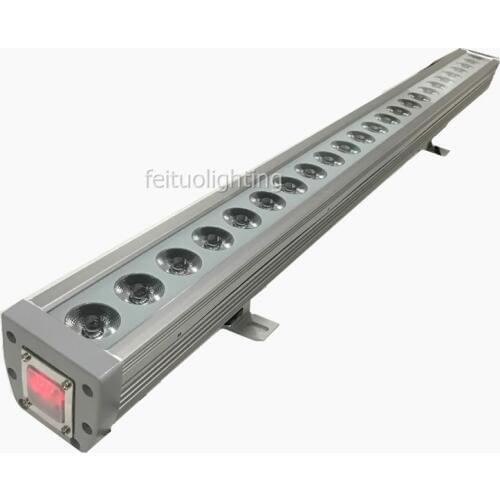 8xlot Party wall lights led outdoor lighting dmx led bar led wall washer 24pcsx10w 4 in 1 rgbw led wall washer