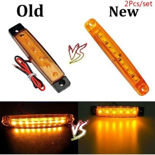 12/24V 9 LED Auto Car Bus Truck Lorry Side Marker Led Trailer Light Rear Side Lamp