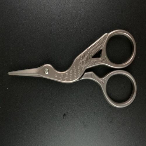 Bronze Vintage Stork Dressmaking Sewing Scissors Embroidery Shears Sewing Carbon Steel Scissors Trimming Dressmaking Craft