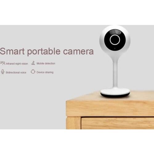 IPC Mini 7S 720P Home Security Camera 112° Wide-angle Lens IP Camera Smart Video Cams AI-Powered Montion Detect Wifi Camera
