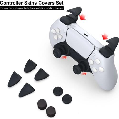 Button Cap For PS5, Console Gamepad Trigger Button Non-slip Rocker Cap, Thumb Grips Key Protection Button For PS5 Joystick