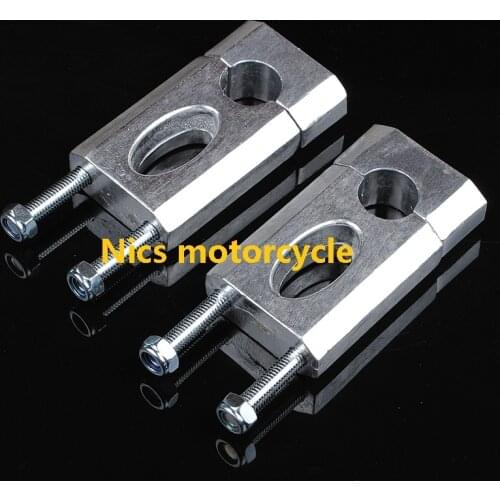 Aluminum alloy handlebar fixing clip Handle bar Clamp Riser Mount 110125cc Dirt Pit bike ATV 22mm 7/8" Handlebar Two