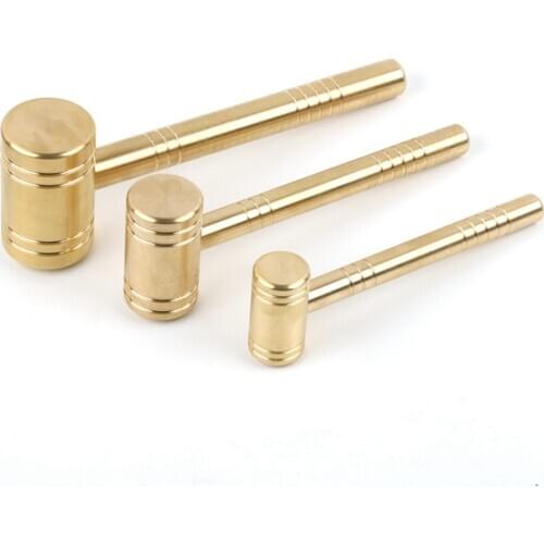 All is Hammer Professional Quality Solid Brass Hammers Hand Tools 3 Sizes Available Detachable