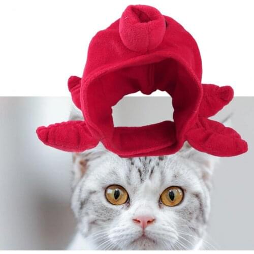 Washable Lovely Kitten Soft Animal Hat Creative Cat Hat Octopus Shape Photo Props