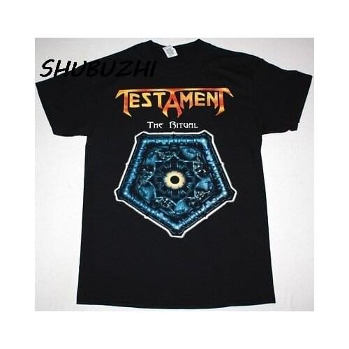 TESTAMENT THE RITUAL T-SHIRT men luxury brand menst shirt cotton 100% fany pattern man tee shirt short sleeve casual tees homme